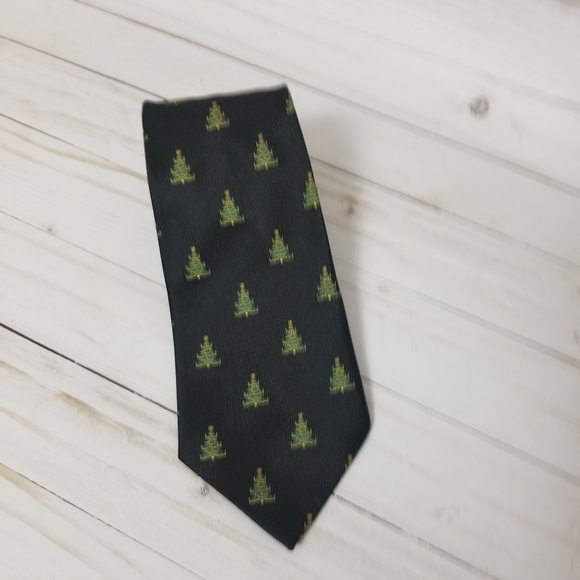 American Greetings Christmas Tree tie - Picture 1 of 3